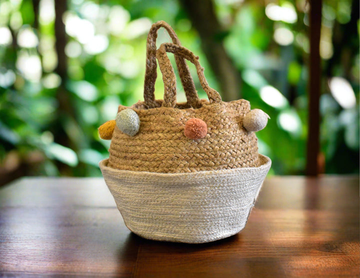 White Bucket Bag