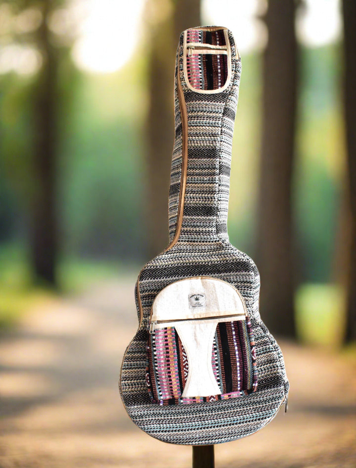 Guitar Bag-Grey Striped Bag