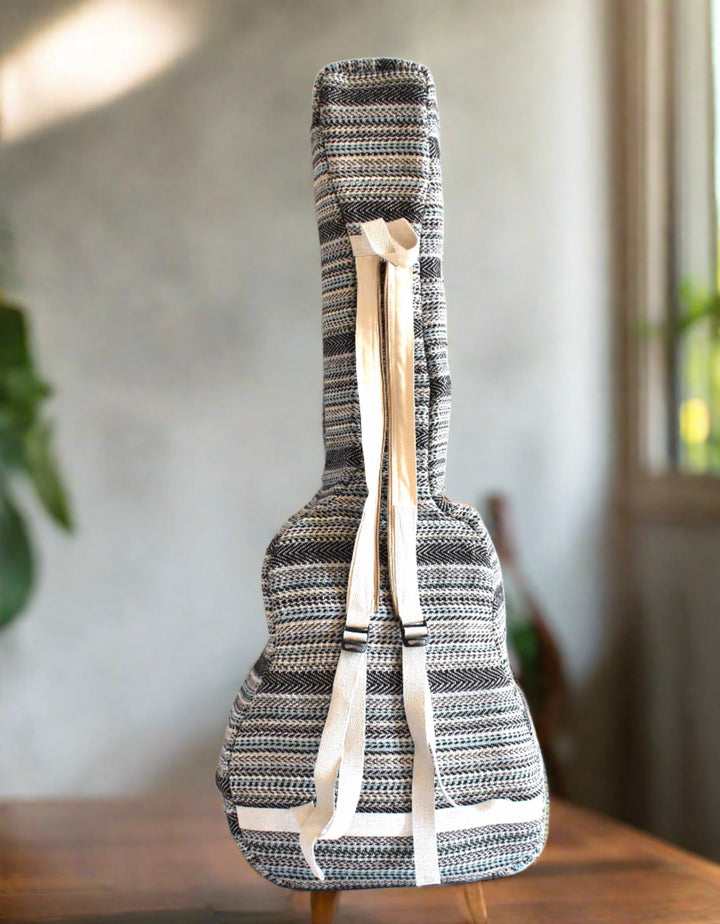 Guitar Bag-Grey Striped Bag